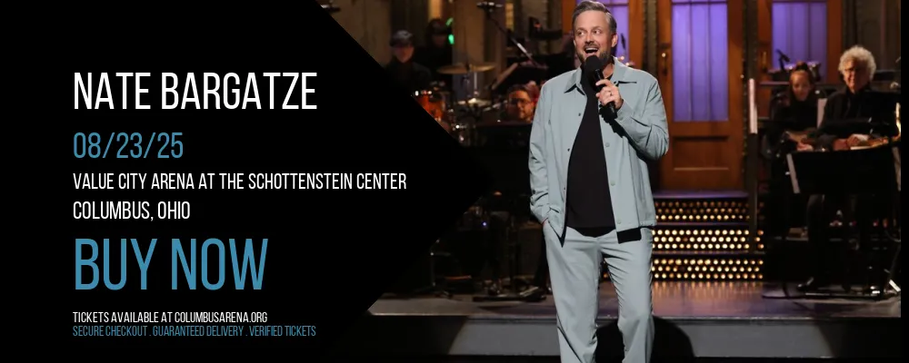 Nate Bargatze at Value City Arena at The Schottenstein Center