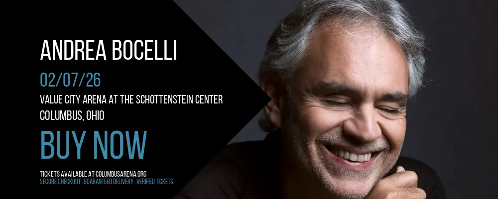 Andrea Bocelli at Value City Arena at The Schottenstein Center